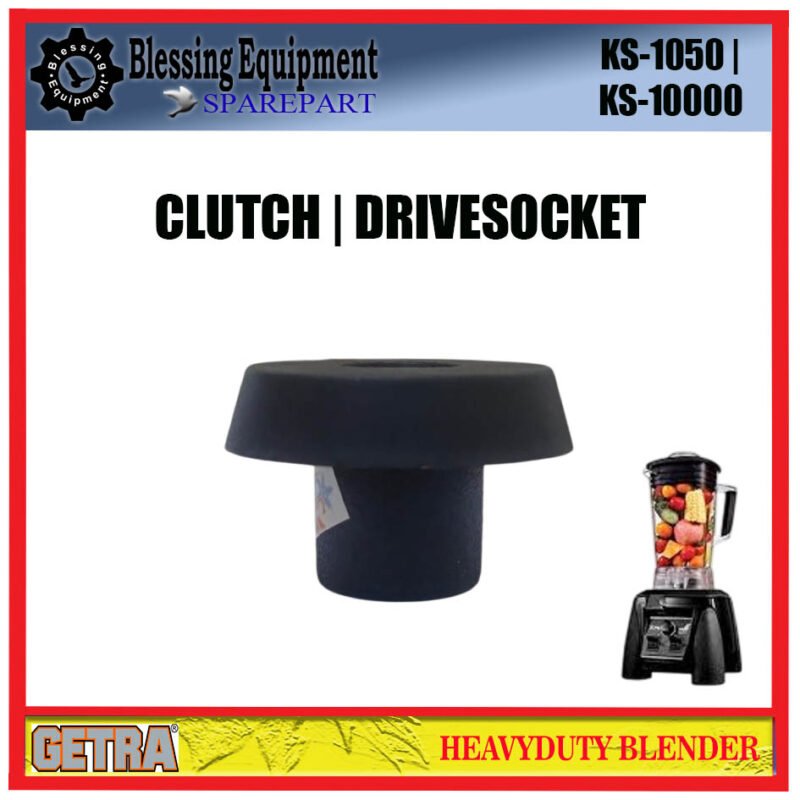 KS-10000 SPAREPART CLUTCH | DRIVESOCKET Heavyduty Blender GETRA KS 10000 KONEKTOR | KOPLING KARET-METAL BLENDER KS10000 GETRA - Image 3