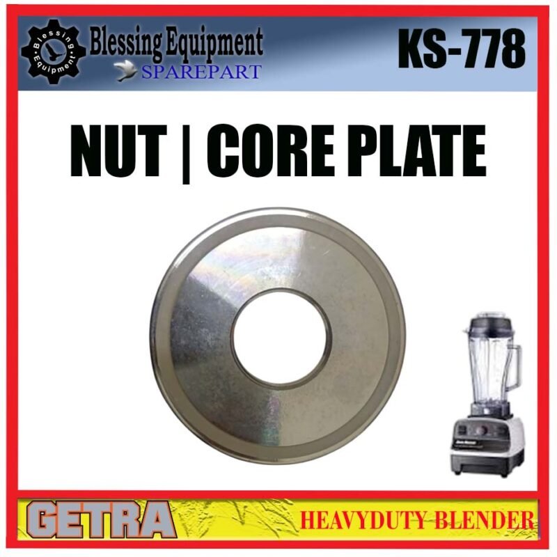 KS-778 SPAREPART NUT | NUT CORE PLATE | CORE PLATE Heavyduty Blender GETRA KS 778 PENGUNCI MATA PISAU BLENDER KS778 GETRA KS-778 SPAREPART NUT | NUT CORE PLATE | CORE PLATE Heavyduty Blender GETRA KS 778 PENGUNCI MATA PISAU BLENDER KS778 GETRA - Image 5