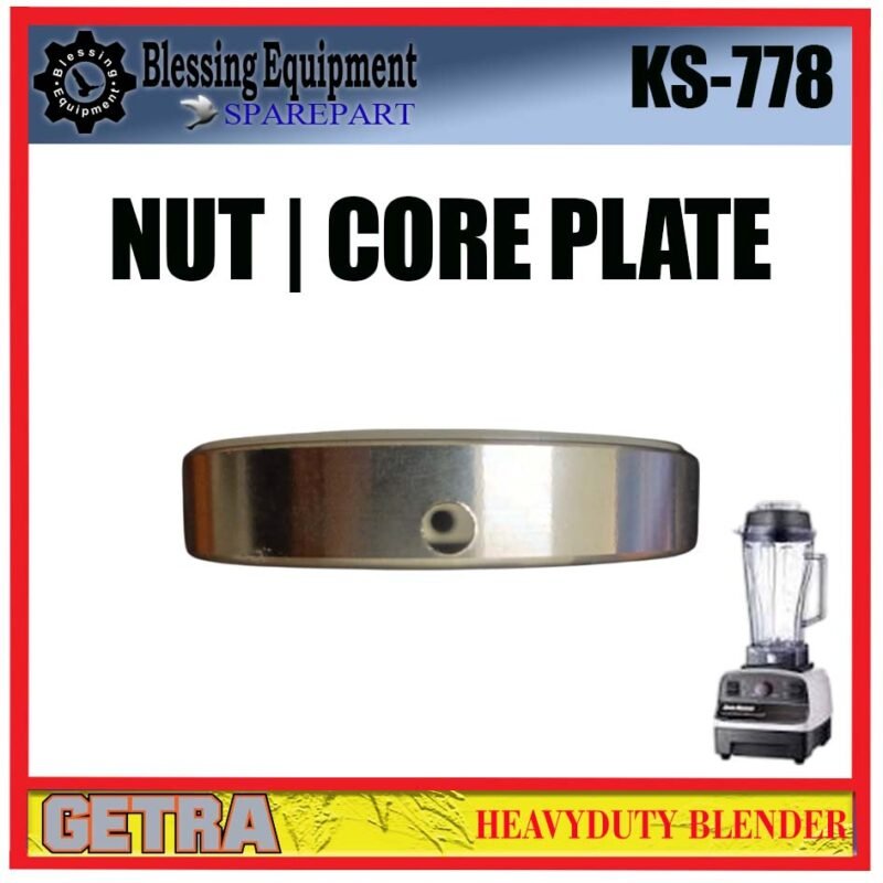 KS-778 SPAREPART NUT | NUT CORE PLATE | CORE PLATE Heavyduty Blender GETRA KS 778 PENGUNCI MATA PISAU BLENDER KS778 GETRA KS-778 SPAREPART NUT | NUT CORE PLATE | CORE PLATE Heavyduty Blender GETRA KS 778 PENGUNCI MATA PISAU BLENDER KS778 GETRA - Image 3