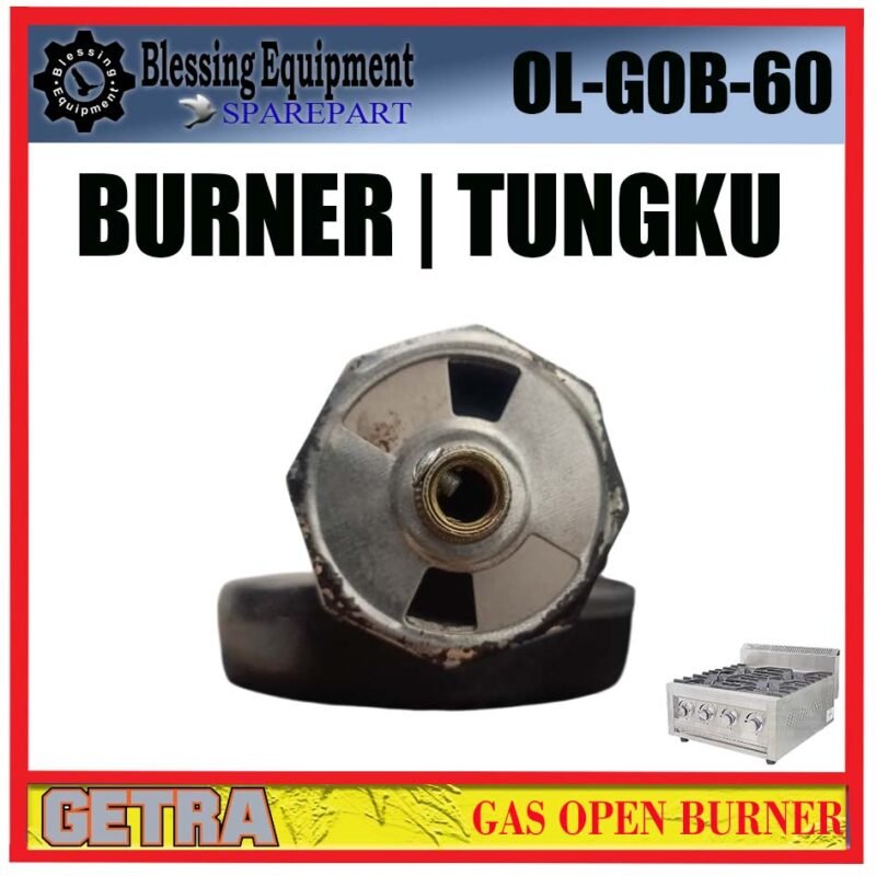 OL-GOB-60 SPAREPART BURNER | REVIEW BURNER STOVE LOW PRESSURE Gas Open Burner GETRA OL GOB 60 KEPALA PEMBAKAR | TUNGKU KOMPOR OLGOB60 GETRA OL-GOB-60 SPAREPART BURNER | REVIEW BURNER STOVE LOW PRESSURE Gas Open Burner GETRA OL GOB 60 KEPALA PEMBAKAR | TUNGKU KOMPOR OLGOB60 GETRA - Image 4