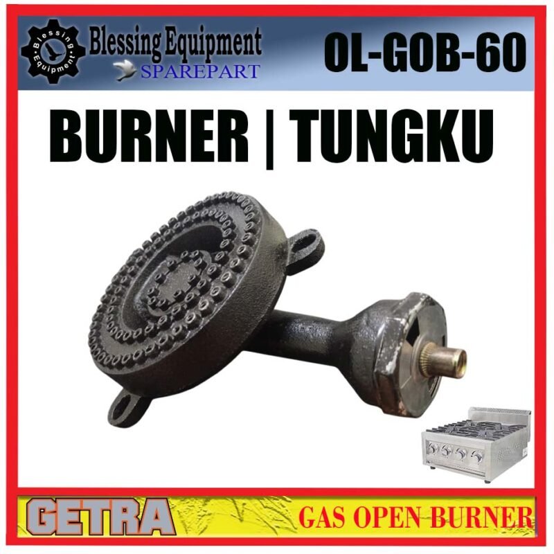 OL-GOB-60 SPAREPART BURNER | REVIEW BURNER STOVE LOW PRESSURE Gas Open Burner GETRA OL GOB 60 KEPALA PEMBAKAR | TUNGKU KOMPOR OLGOB60 GETRA OL-GOB-60 SPAREPART BURNER | REVIEW BURNER STOVE LOW PRESSURE Gas Open Burner GETRA OL GOB 60 KEPALA PEMBAKAR | TUNGKU KOMPOR OLGOB60 GETRA - Image 5