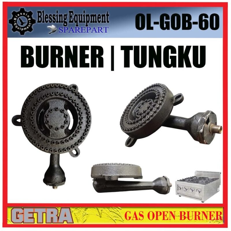 OL-GOB-60 SPAREPART BURNER | REVIEW BURNER STOVE LOW PRESSURE Gas Open Burner GETRA OL GOB 60 KEPALA PEMBAKAR | TUNGKU KOMPOR OLGOB60 GETRA OL-GOB-60 SPAREPART BURNER | REVIEW BURNER STOVE LOW PRESSURE Gas Open Burner GETRA OL GOB 60 KEPALA PEMBAKAR | TUNGKU KOMPOR OLGOB60 GETRA - Image 3