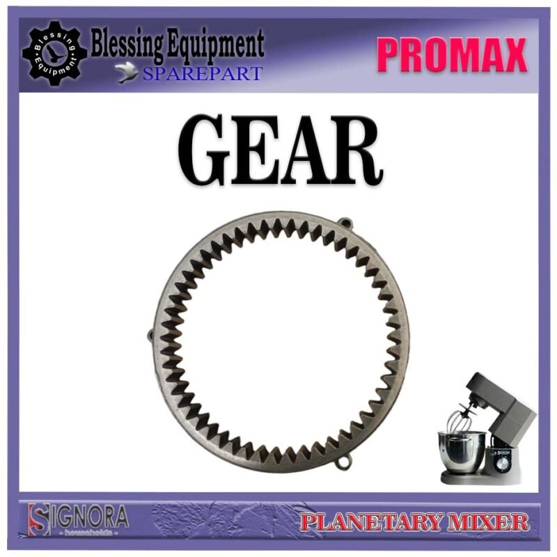 PROMAX SPAREPART RING GEAR | GEAR Planetary Mixer 6,7L SIGNORA PROMAX INTERNAL GEAR | GIGI LINGKAR DALAM UNTUK MESIN PENGADUK ADONAN 6,7 LITER PROMAX SIGNORA - Image 4