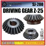 SJ-280 SPAREPART DRIVING GEAR 25T | GEAR NANAS Z-25 Meat Balls Forming GETRA SJ 280 GEAR PENGGERAK UTAMA Z=25 MESIN PENCETAK BAKSO SJ280 GETRA