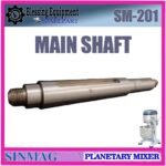 SM-201 SPAREPART MAIN SHAFT | AS UTAMA Planetary Mixer SINMAG 20L SM 201 PENGGERAK UTAMA | INTERNAL TRANSMISI MESIN PENGADUK ADONAN 20 LITER | MIXER 20 SM201 SINMAG